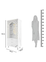 Modern Open-Front Pooja Mandir