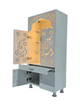 Wooden Pooja Mandir with LED Light