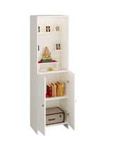 Minimalist Tall Pooja Mandir With Storage